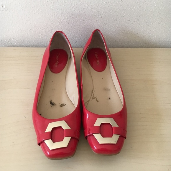 Calvin Klein flats