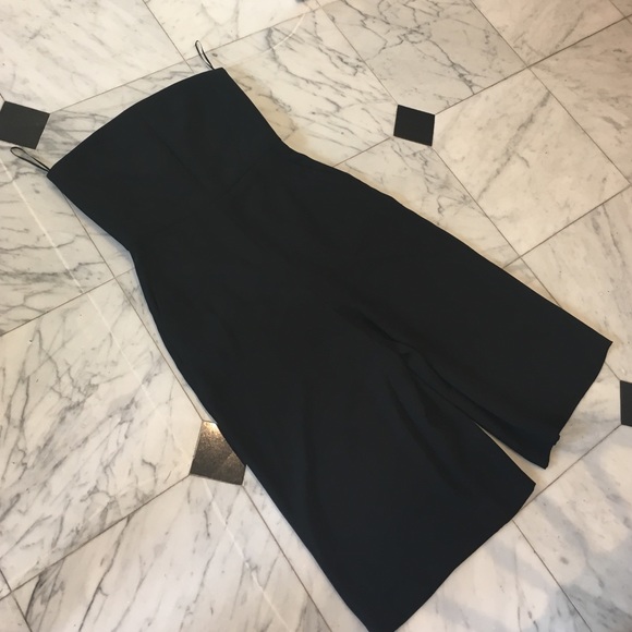 TOP SHOP PETITE US 4 nwt black jumpsuit culottes
