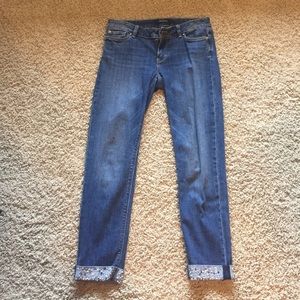 White House Black Market Jean Capris