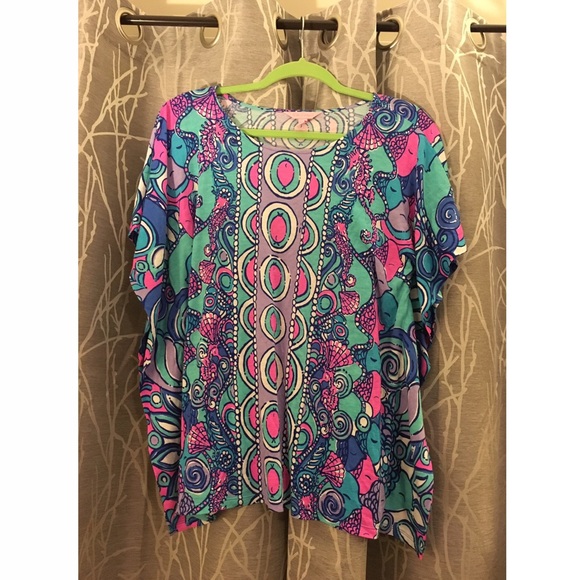 Lilly Pulitzer caftan top