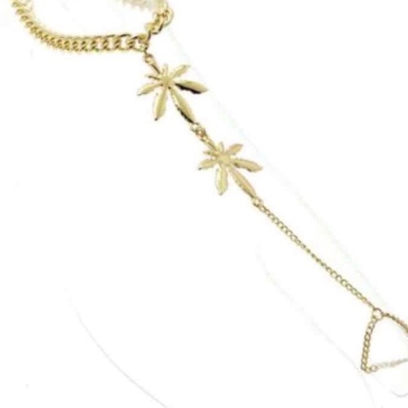 Weed Cannabis marijuana anklet - Picture 2 of 3