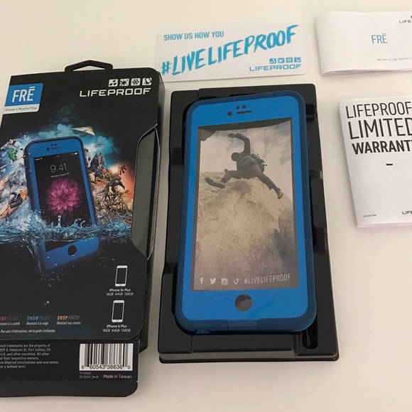 Lifeproof iPhone 6 Plus Case Blue
