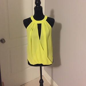 Tunic lime yellow Bebe too