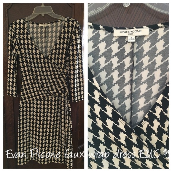 Reduced! Evan Picone wrap dress size 6