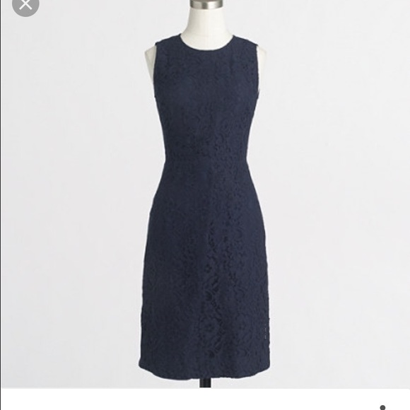 J. Crew Dresses Jcrew Floral Lace Shift Dress Poshmark