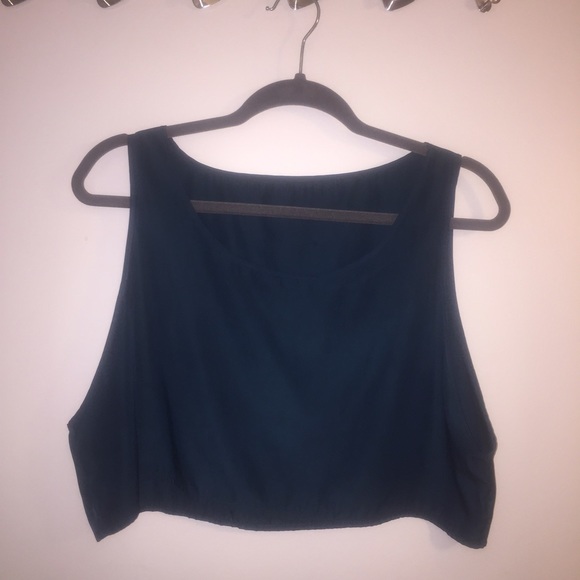 American Apparel Silk Crop Tank