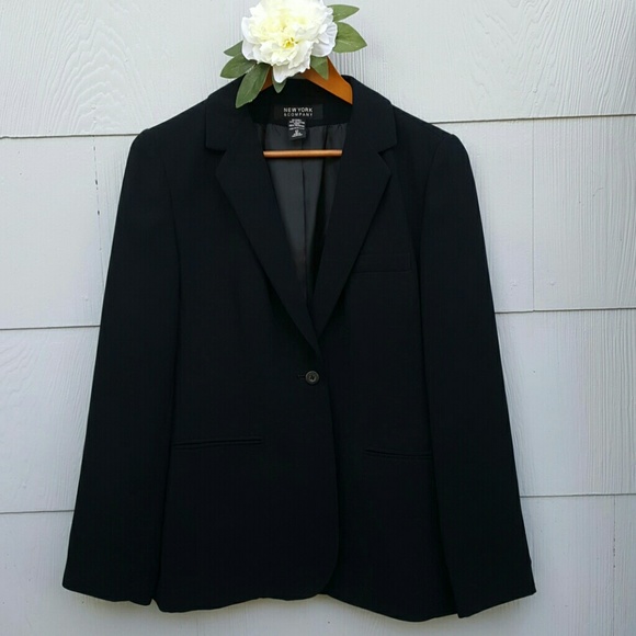 New York & Company Black Blazer Size 12