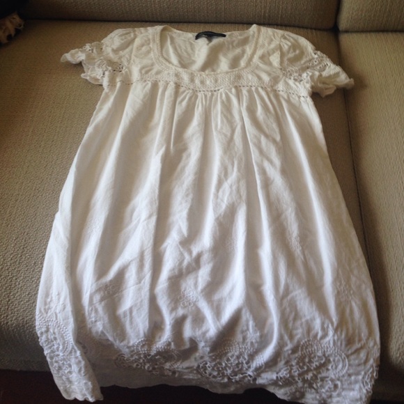 White summer dress