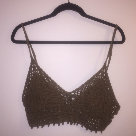 Ecoté Crop Bralette Top
