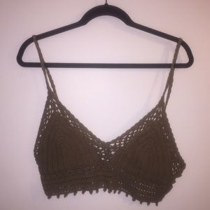 Ecoté Crop Bralette Top