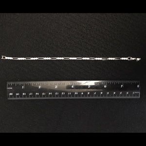 Lia Sophia rhinestone and silver bracelet