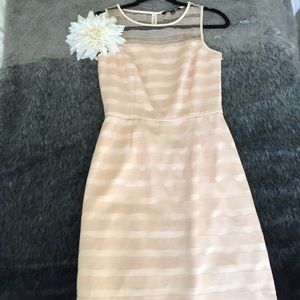 Giana Bini mesh stripe dress