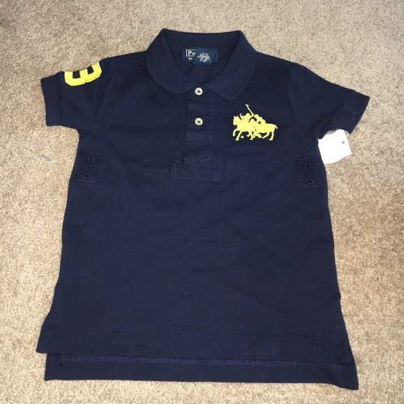 Infant mesh polo