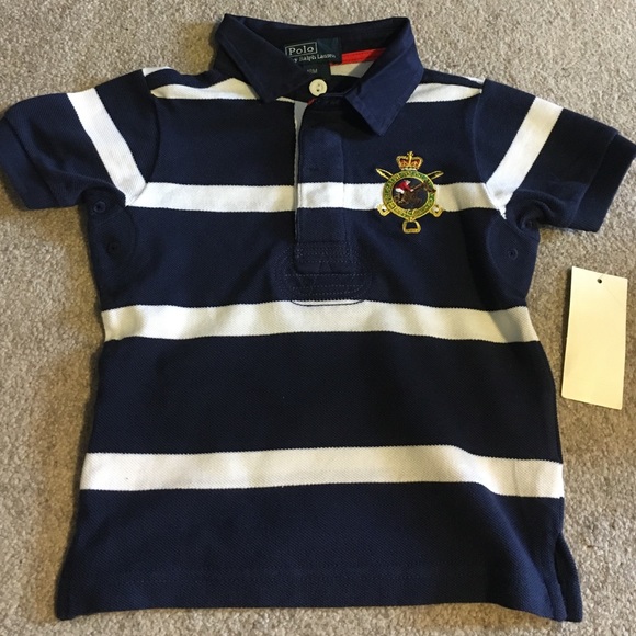 Infant mesh polo