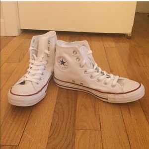 White high top converse