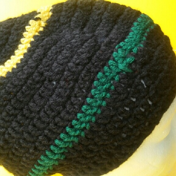Crocheted jamacan colored hat