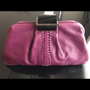 Stunning Salvatore Ferragamo Purple clutch
