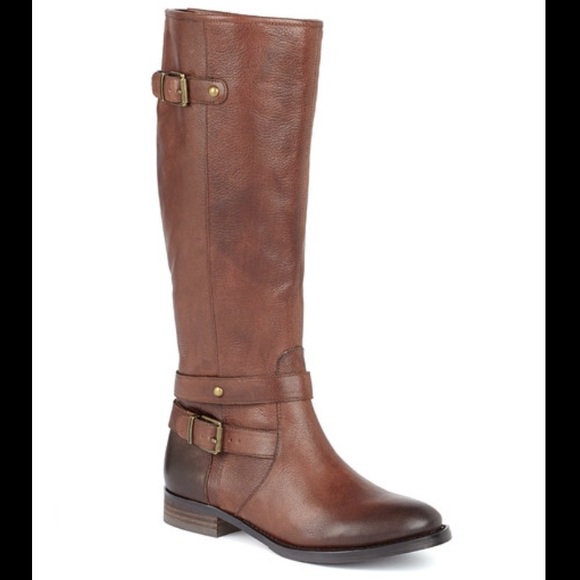 Arturo Chiang Riding Boots in Whiskey