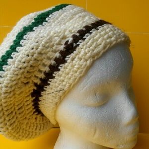 Crocheted Rasta hat