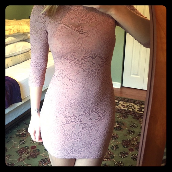 3/4 Sleeve Lace Dress