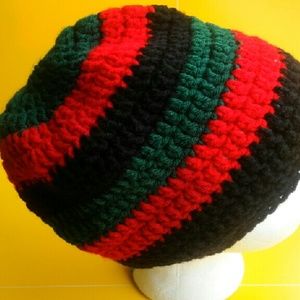Crocheted african hat