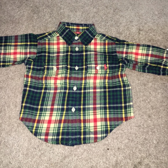 RL flannel top