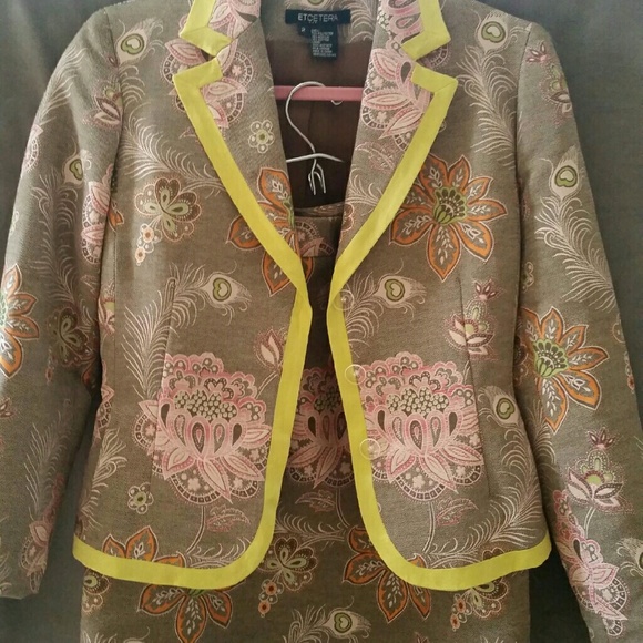 Suit... Jacket and skirt