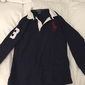 Polo Ralph Lauren long sleeved polo shirt Size 6