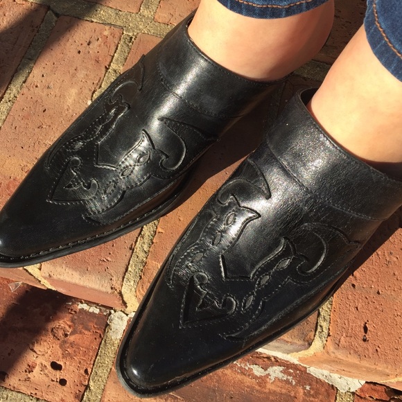 black western mules