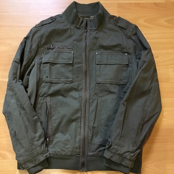 Men's Forever 21- green jacket
