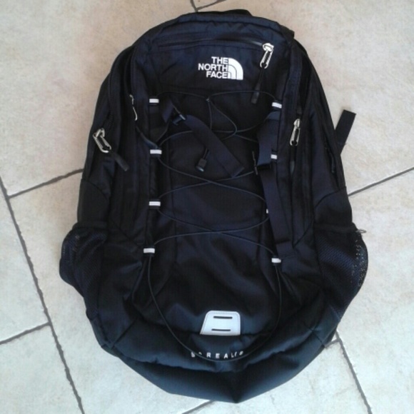 The North Face Borealis black backpack