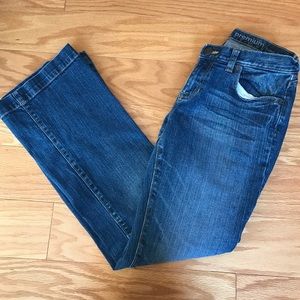 Long and lean Gap Jeans
