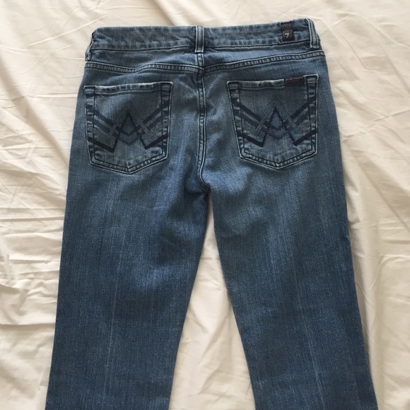 7 for all mankind "A" pocket jeans - Picture 3 of 4