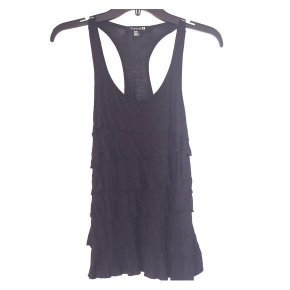 Black racerback tank - Picture 1 of 4