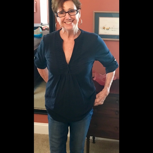 Navy tunic/shirt