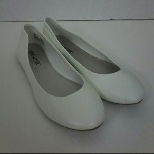 White Ballet Flat Shoes