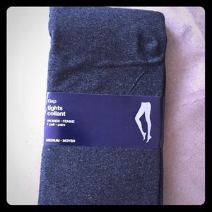 NEW Gap tights, medium, grey 5'4"-5'8", 120-145lbs