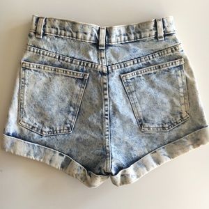 American Apparel Shorts - American Apparel Highwaisted Denim Short American Apparel Shorts - American Apparel Highwaisted Denim Short