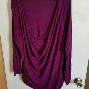 Purple/magenta tunic