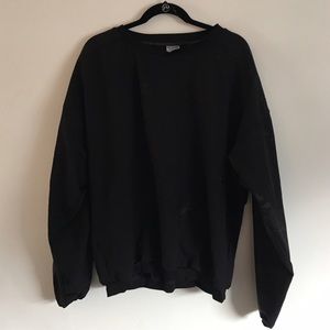BLACK Columbia Pull over Jacket