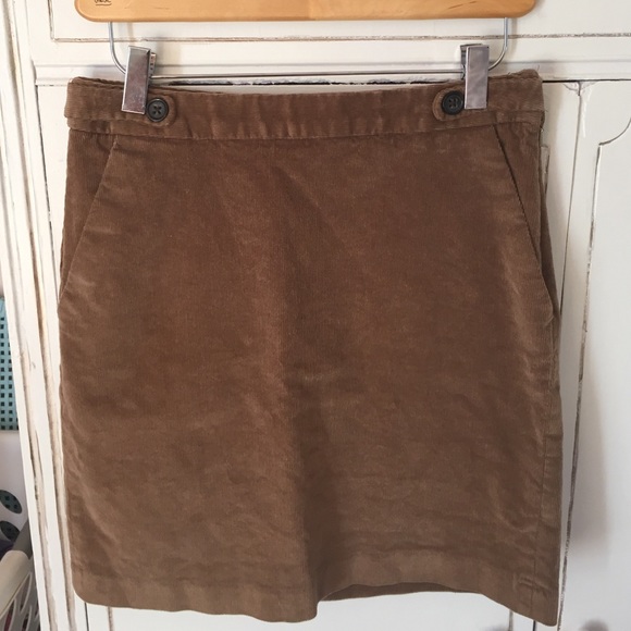 Banana Republic cord skirt 0