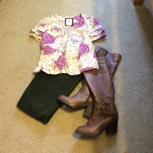 Talbots Olive Green Cords