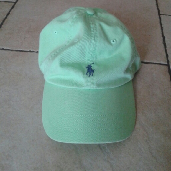 Polo Ralph Lauren neon green/navy cap  unisex