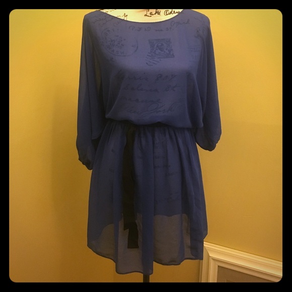 F21 Sheer Tunic/dress - SZ S