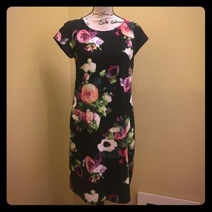 NWOT Floral Print Dress (merona) - SZ S