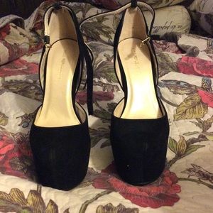 Black Platform Heels