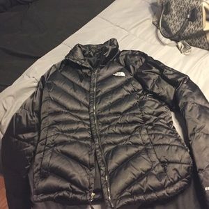 Puffy Black North Face