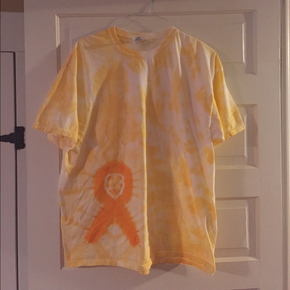 New Yellow Ribbon Tye-dyed Tshirts