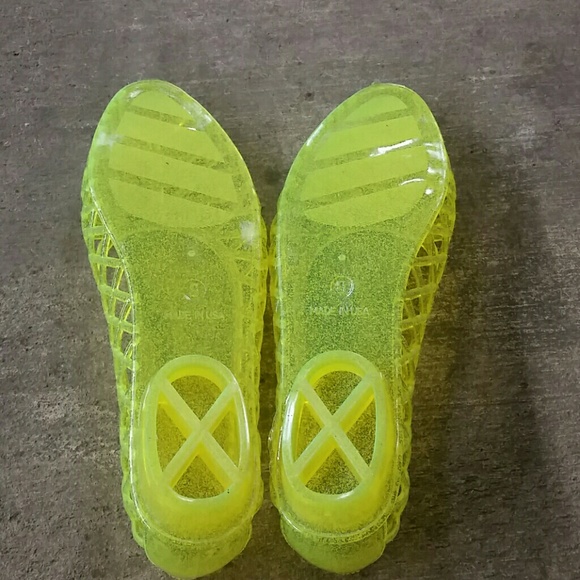 American apparel lattice PVC jelly flat sandal new! Beach summer flats boho - Picture 2 of 4