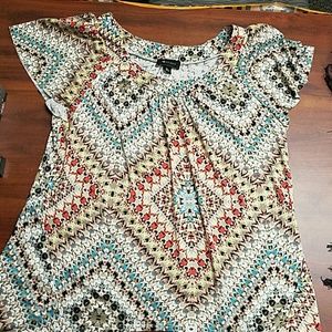 Multi colored blouse